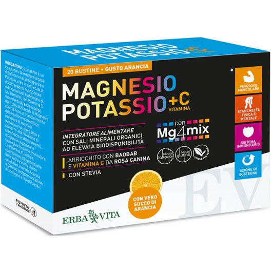 MAGNESIO POTASSIO +C VIT ARA