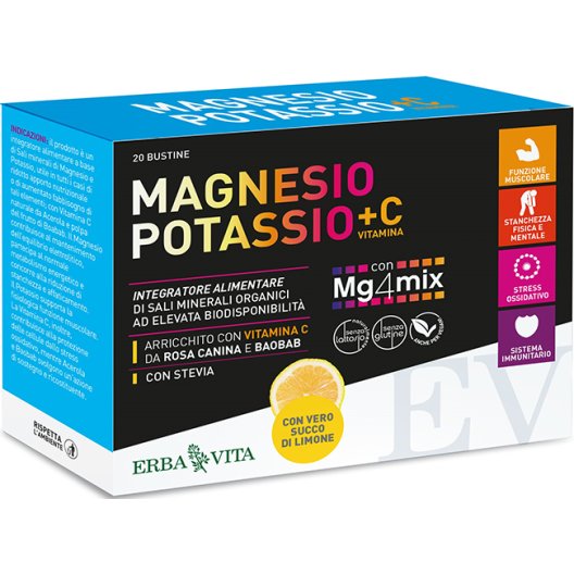 MAGNESIO POTASSIO +C VIT LIM