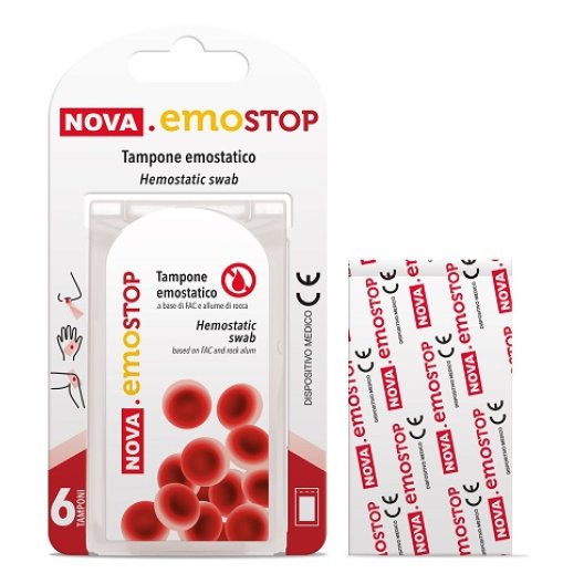 NOVA EMOSTOP TAMPONE EMOSTATIC