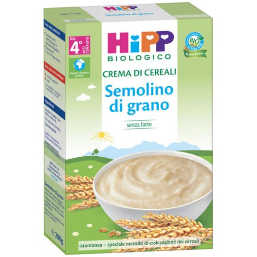 HIPP BIO CREMA CEREALI SEMOLIN