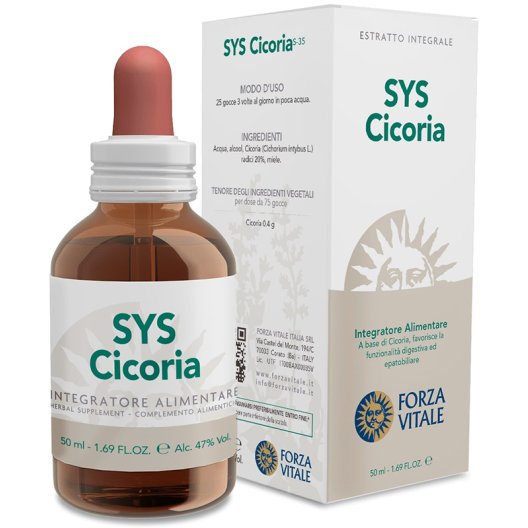 SYS CICORIA GOCCE 50ML