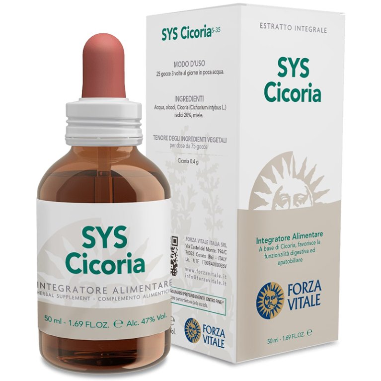 SYS CICORIA GOCCE 50ML