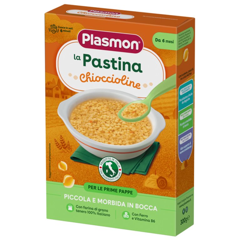 PLASMON PASTA CHIOCCIOLINE300G