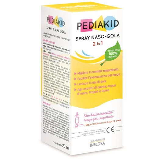 PEDIAKID SPRAY NASO GOLA 20ML