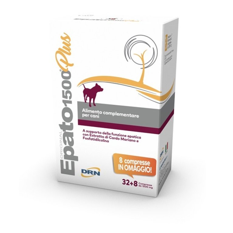 Epato 1500 plus - 40 compresse per il metabolismo epatico dei cani