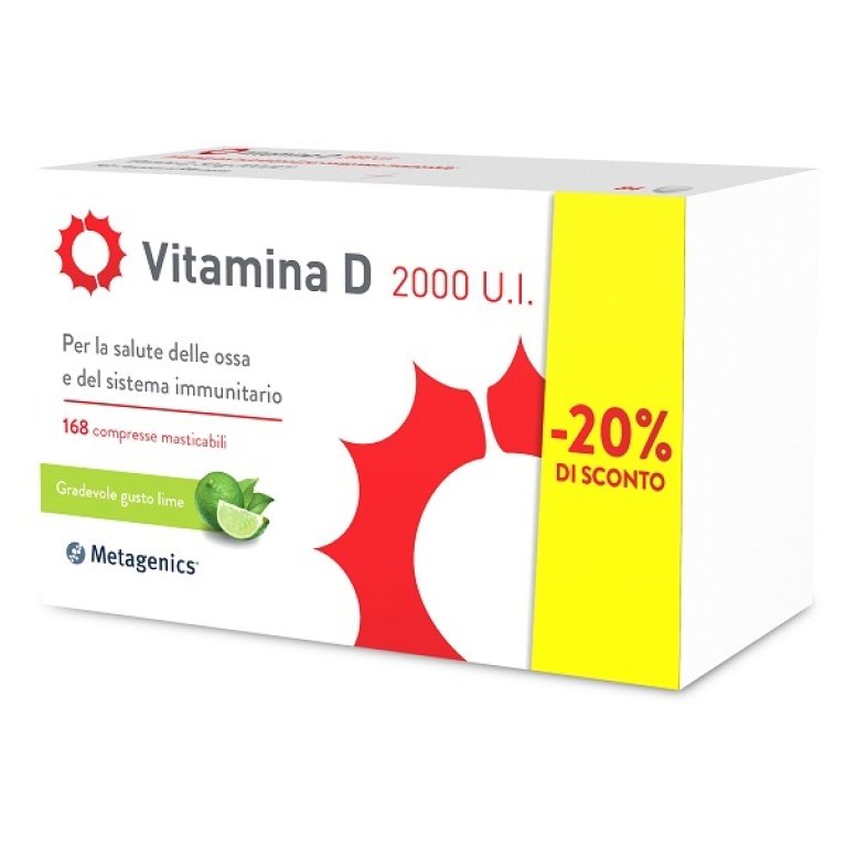 PROMOPACK VIT D2000 UI 168-20%