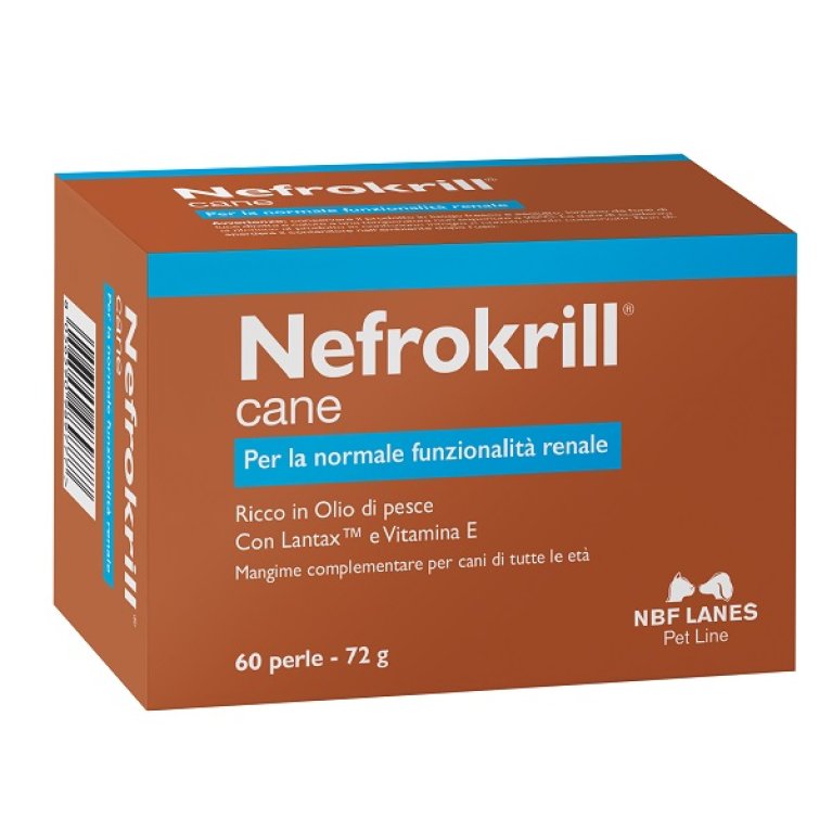 Nefrokrill Cane - supporto per la funzione renale - 60 perle