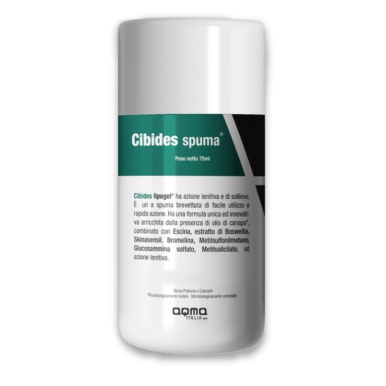 CIBIDES SPUMA 75ML AQMA ITALIA