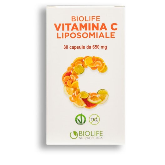 BIOLIFE VITAMINA C LIPOS 30CPS