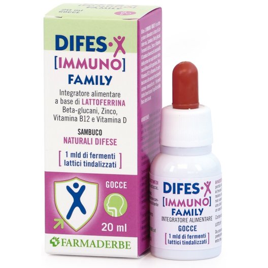 DIFES-X IMMUNO FAMILY GTT 20ML DIFES-X IMMUNO FAMILY GTT 20ML