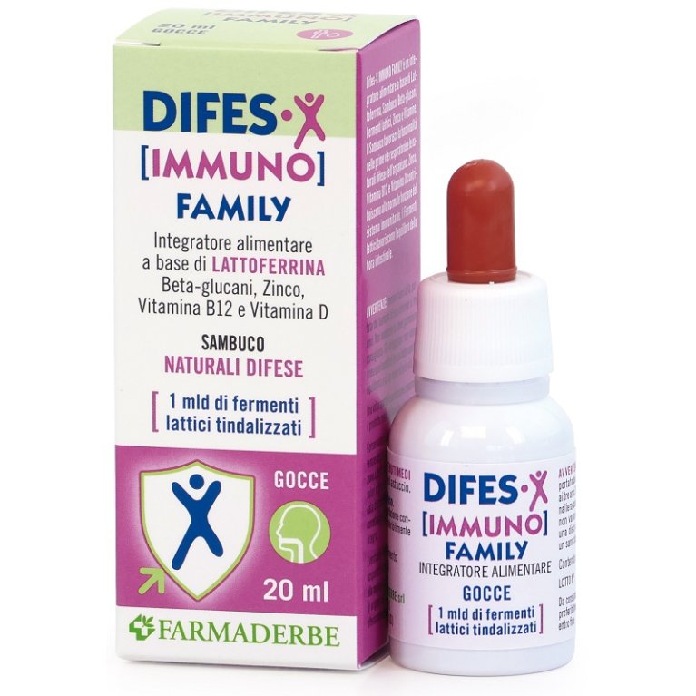DIFES-X IMMUNO FAMILY GTT 20ML DIFES-X IMMUNO FAMILY GTT 20ML