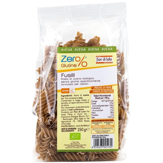 FUSILLI DI AVENA 250G