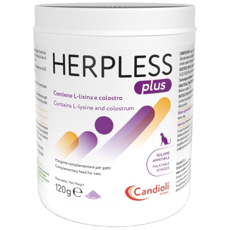 HERPLESS PLUS POLVERE 120 GR