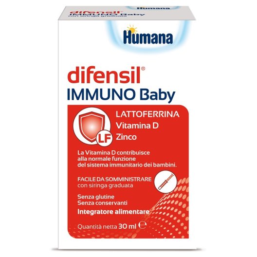 Difensil Immuno Baby gocce - integratore per bambini con lattoferrina - 30 ml