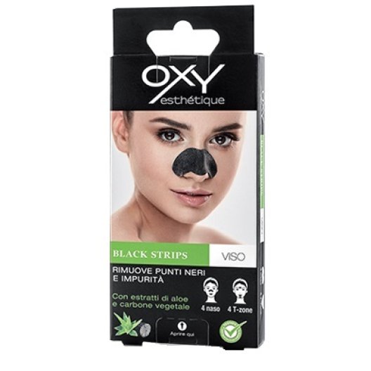 OXY BLACK STRIPS 8PZ