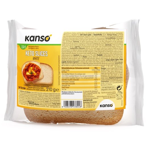 KANSO KETO SLICES WHITE 210G KANSO KETO SLICES WHITE 210G
