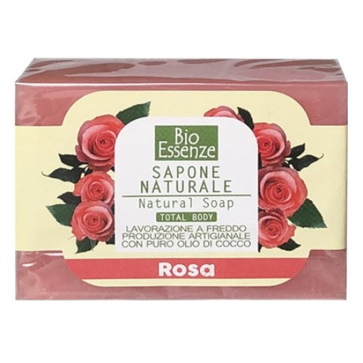 SAPONE ROSA BIOESSENZE 100G