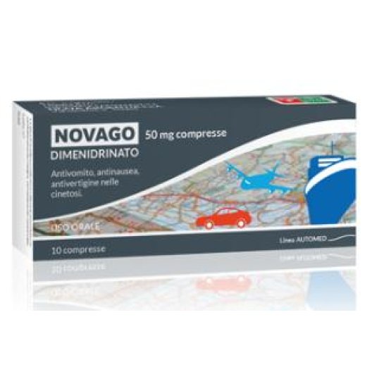 NOVAGO*10CPR 50MG