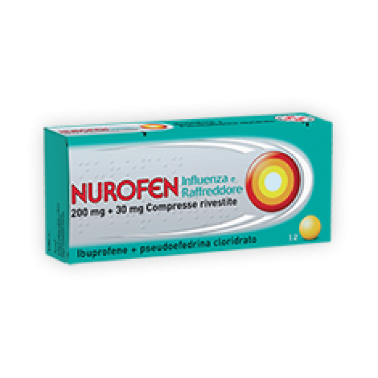 NUROFEN INFLUENZA RAFFR*12CPR