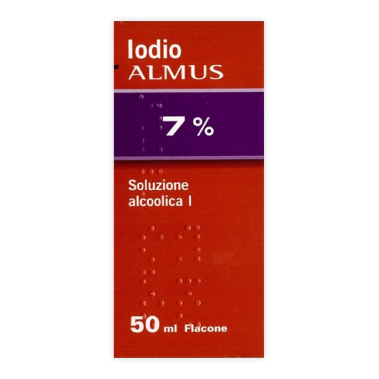 IODIO ALMUS*50ML 7%+5%