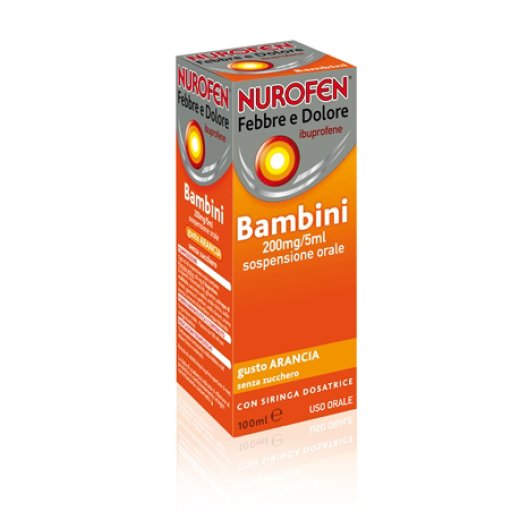 NUROFEN FEBBRE D*200MG/5ML ARA