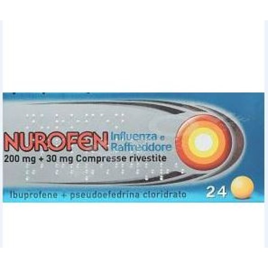 NUROFEN INFLUENZA RAFFR*24CPR