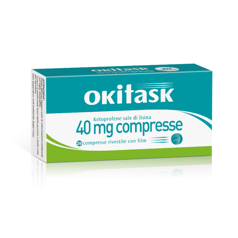 OKITASK*20CPR RIV 40MG