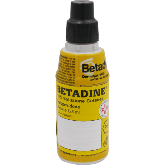 BETADINE*SOLUZ CUT 125ML 10%