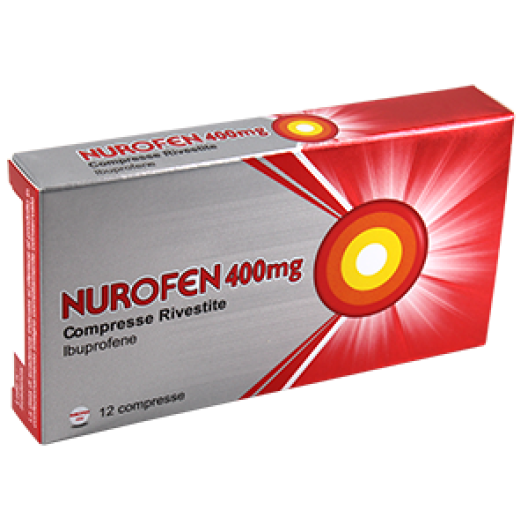 NUROFEN*12CPR RIV 400MG PVC/AL