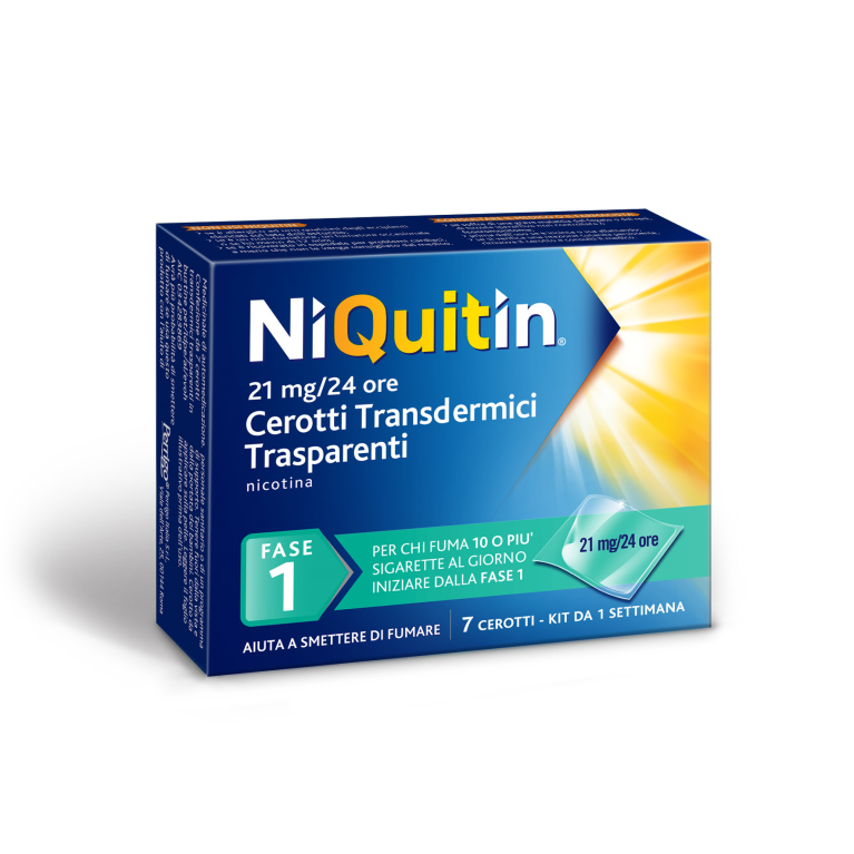 NIQUITIN*7CER TRANSD 21MG/24H