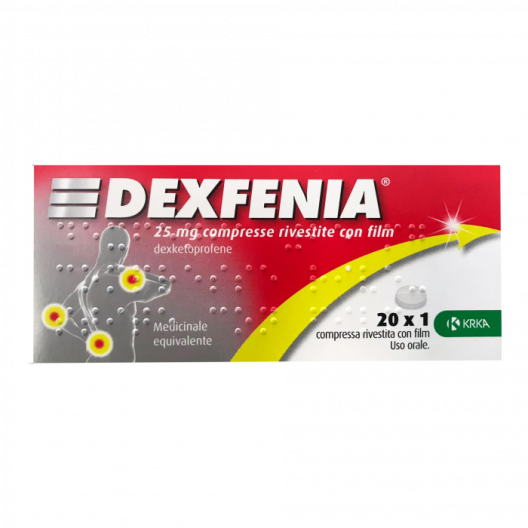 DEXFENIA*20CPR RIV 25MG