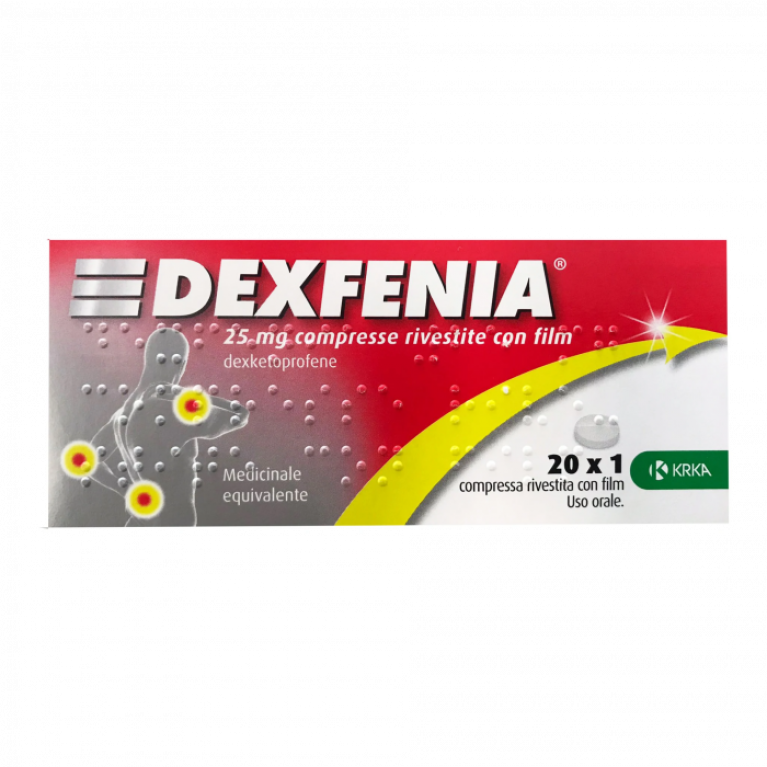 DEXFENIA*20CPR RIV 25MG