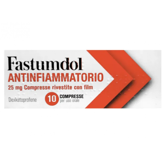 FASTUMDOL ANTINF*10CPR 25MG