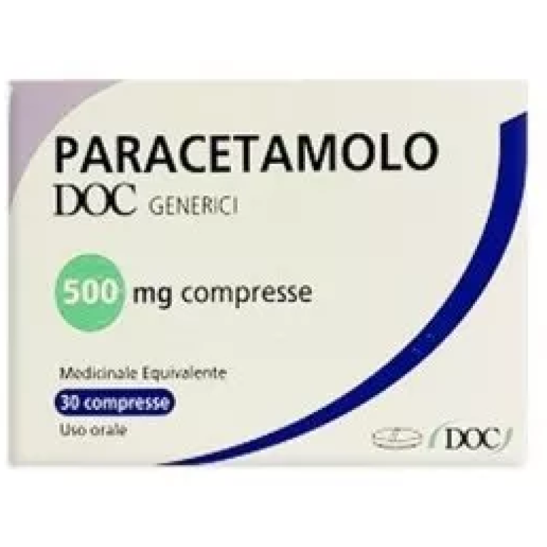 PARACETAMOLO DOC*30CPR 500MG