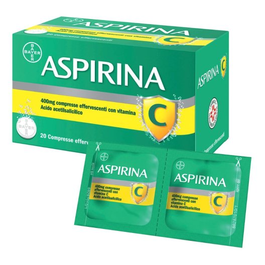 ASPIRINA C*20CPR EFF 400+240MG
