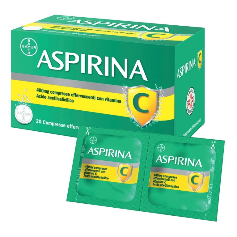 ASPIRINA C*20CPR EFF 400+240MG