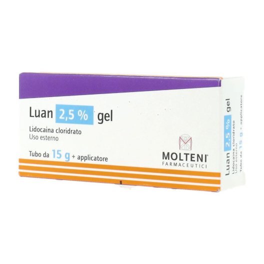 LUAN*GEL 15G 2,5%+APPLICATORE