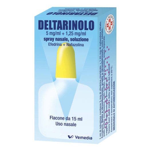 Deltarinolo Spray Nasale 15 ml – Decongestionante rapido