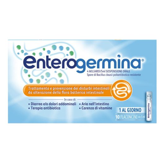 ENTEROGERMINA*OS 10FL 4MLD 5ML