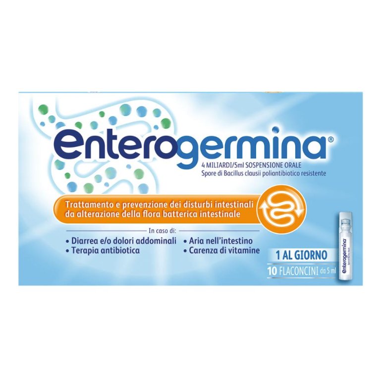 ENTEROGERMINA*OS 10FL 4MLD 5ML