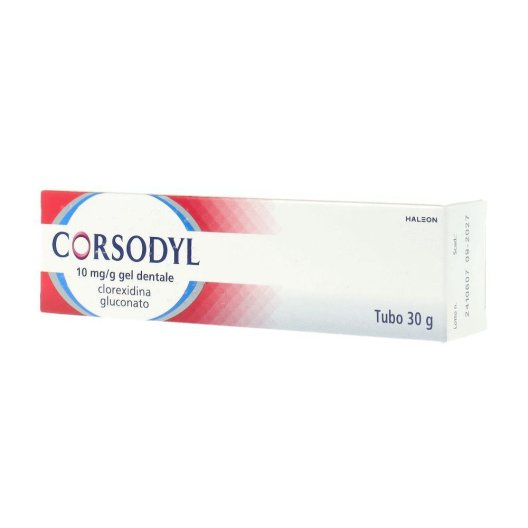 Corsodyl Gel - 10mg/g gel dentale di clorexidina - 30 grammi