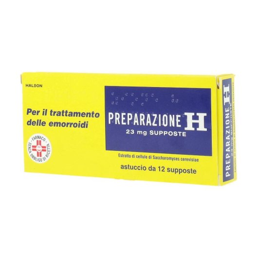 Preparazione H supposte - 12 supposte 
