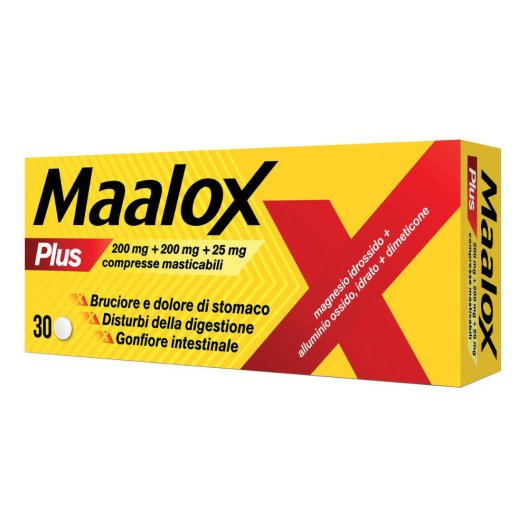 MAALOX PLUS*30CPR MAST