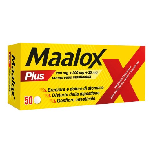 MAALOX PLUS*50CPR MAST