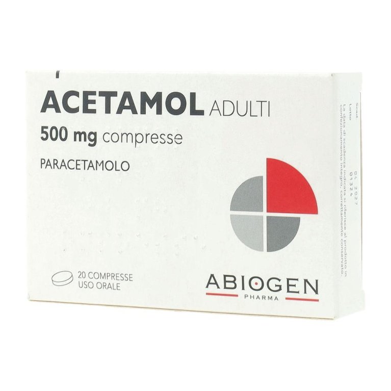 ACETAMOL*AD 20CPR 500MG
