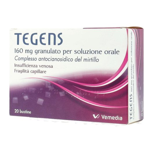 TEGENS*OS 20 BUSTE 160 MG