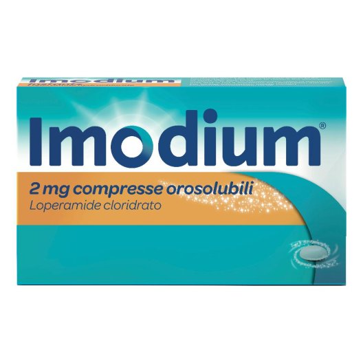 IMODIUM*12CPR OROSOL 2MG