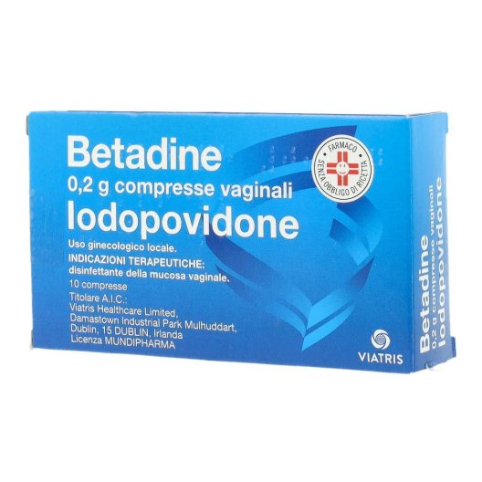 BETADINE*10 CAND. VAG. BETADINE*10 CAND. VAG.