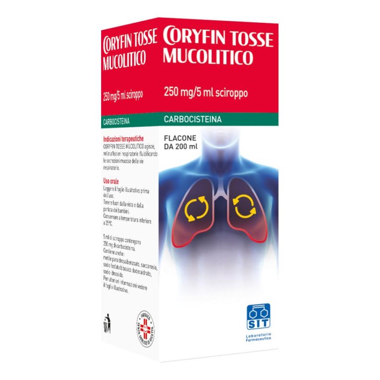 CORYFIN MUCOLITICO*SCIR 200ML