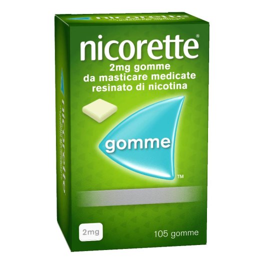 NICORETTE*105GOMME MAST 2MG NICORETTE*105GOMME MAST 2MG
